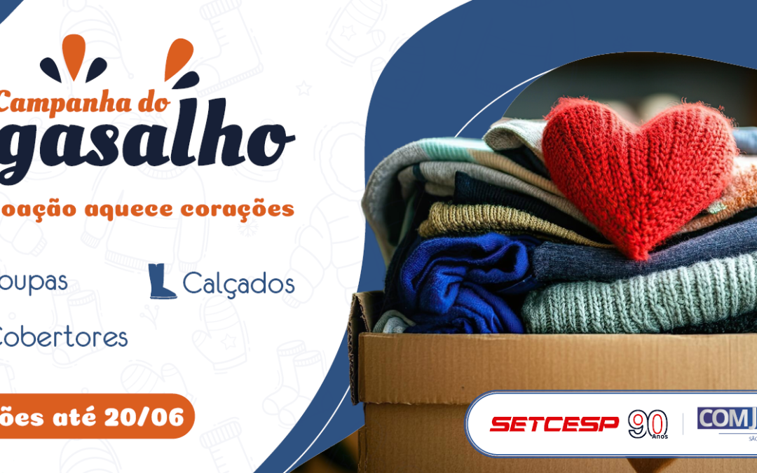 COMJOVEM SP promove Campanha do Agasalho e convida setor de transporte a aquecer vidas neste inverno