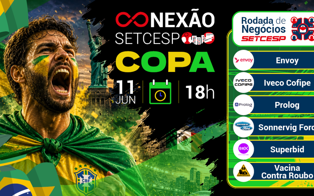 Entre no clima da Copa no Conexão SETCESP!