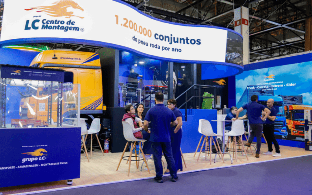 Grupo LC estreia LC Cast e apresenta três frentes do ecossistema logístico na Pneushow 2026