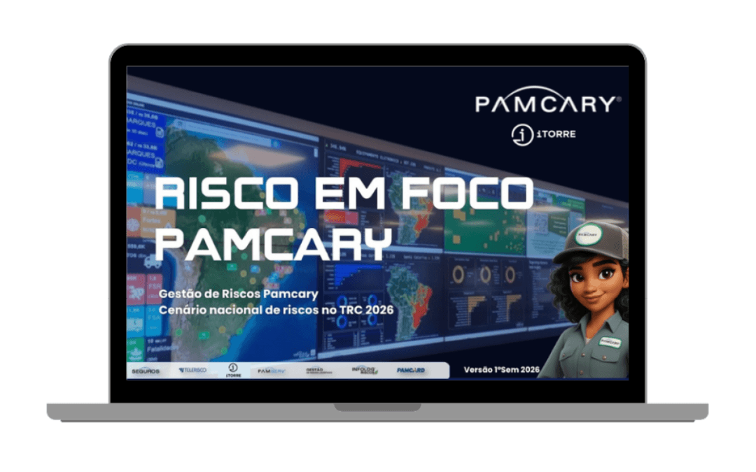 Pamcary lança Anuário de Riscos do Transporte Rodoviário de Cargas – 1º semestre de 2026