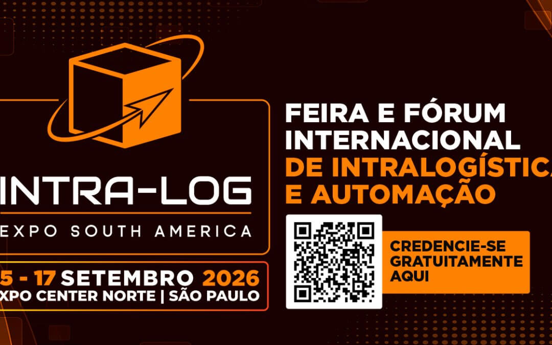 INTRA-LOG Expo dobra de tamanho em 2026 e traz como marca registrada tecnologia em automação e internacionalização