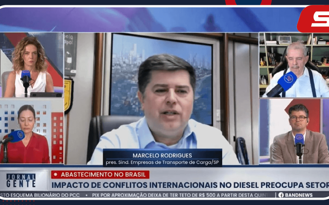 Presidente do SETCESP fala sobre a alta do diesel à Rádio Bandeirantes